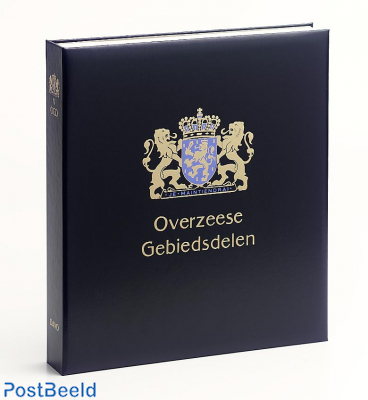 Luxe binder stamp album Ned. Overseas Territories. III