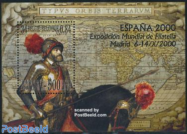 Espana 2000 s/s overprint espana