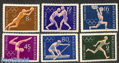 Olympic games Rome 6v