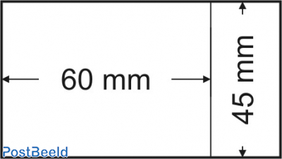 500 glassine bags 45x60mm