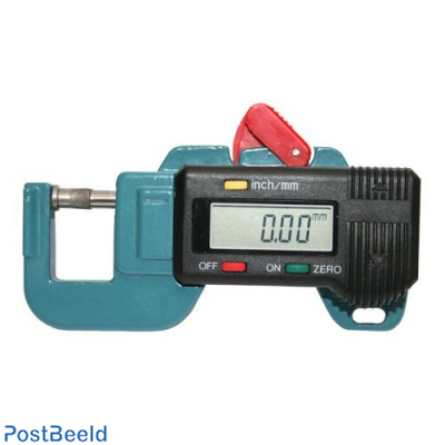 Digital thickness gauge, accuracy 0.01mm with battery
