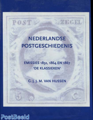 Emissies 1852,1864 en 1867. G.J.J.M. van Hussen