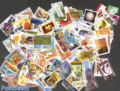250+ diff. stamps Sri Lanka, period 1980-2019