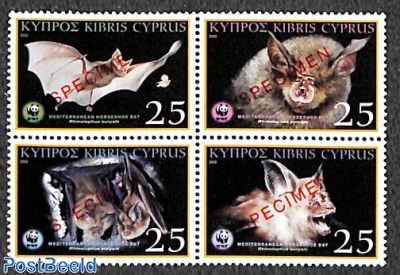 WWF, Bats 4v [+] SPECIMEN