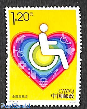 Aid to disabled people 1v