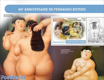 90th anniversary of Fernando Botero