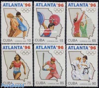 Olympic Games Atlanta 6v