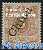 German Post 3pf, lightbrown, Stamp out of set