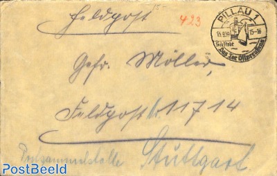 Cover with special cancellation, (with lighthouse)