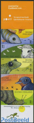 Weather warning animals 5v in booklet s-a