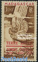 Terre Adelie overprint 1v