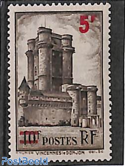 5F., Vincennes, Stamp out of set