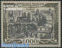 1000F, Paris, Stamp out of set