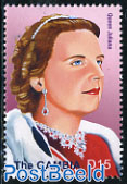 Queen Juliana Netherlands 1v