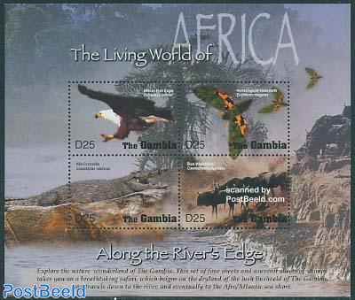 Living world of Africa 4v m/s, Fish Eagle