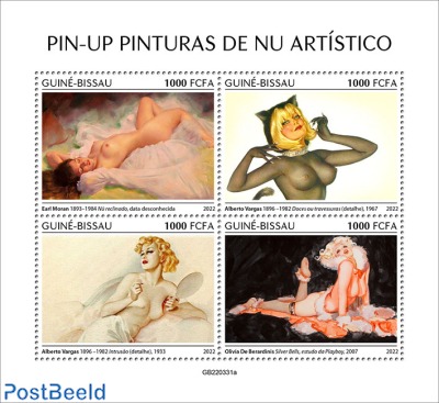 Pin up nude art