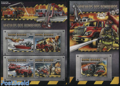 Fire Vehicles 2 s/s