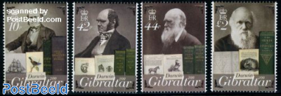 Charles Darwin 4v