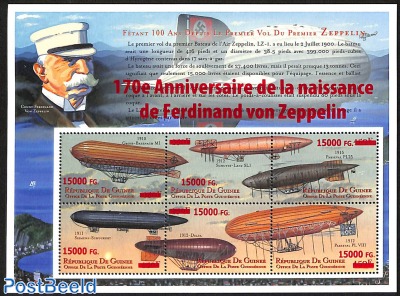 zeppelin, overprint