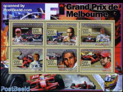 Grand Prix Melbourne 6v m/s