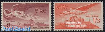 Airmail stamps 2v