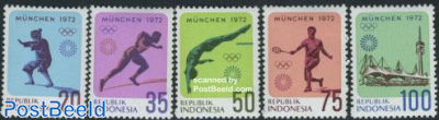 Olympic games Munich 5v