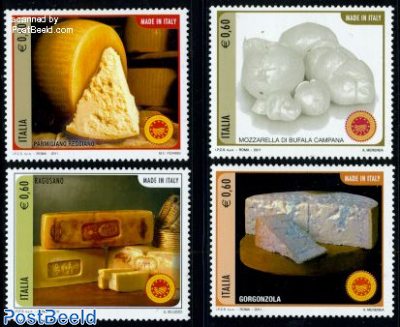 Made in Italy, cheese 4v