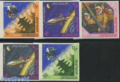 Space exploration 5v, imperforated