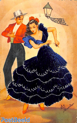 Danzas Andaluzas, with textile dress
