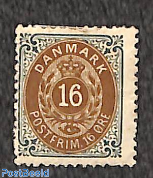 16ö, perf. 12.75, Stamp out of set