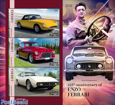125th anniversary of Enzo Ferrari