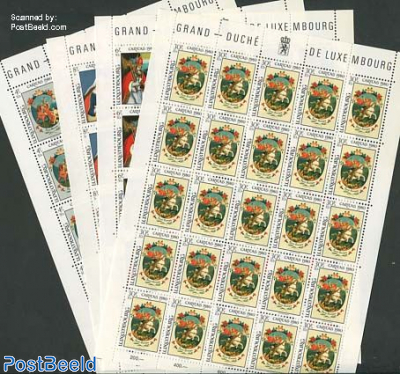 Caritas 4 minisheets