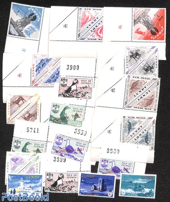 Lot stamps Lundy & Jethou