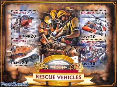 Rescue vehicles 4v m/s