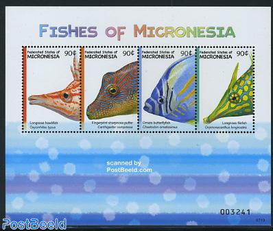 Fish of Micronesia 4v m/s