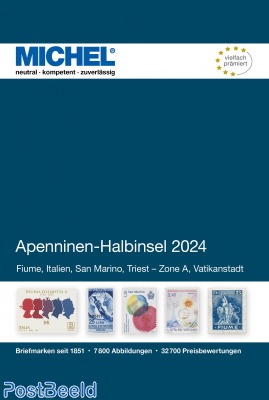 Michel catalog Europe Volume 5  Apennin-Halbinsel 2024