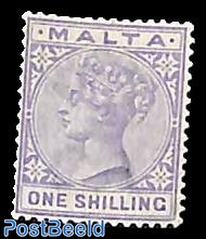 1sh, dull violet, Stamp out of set