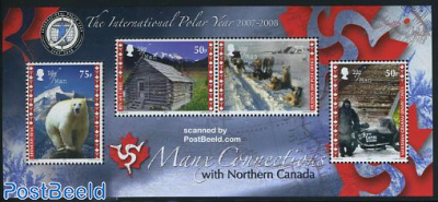 Int. Polar year s/s, joint issue Canada