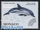 Dolphin, pre cancelled stamp 1v