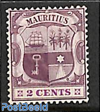 2c, WM Multiple Crown-CA, Stamp out of set