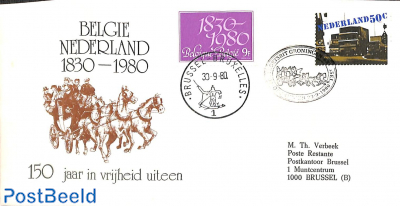 Belgie Nederland 1830-1930 Postkoetsrit