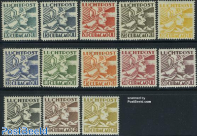 Airmail definitives 13v