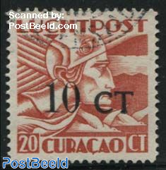 Airmail overprint 1v