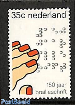 35c, Braille, Stamp out of set