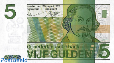 5 Gulden 1973