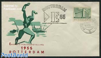 Special cover Energy exposition Rotterdam 1955 (Autopostkantoor)