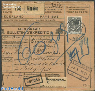 Cover from Ginneke to Roosendaal with nvhp no. 198