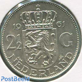 2½ Gulden 1961