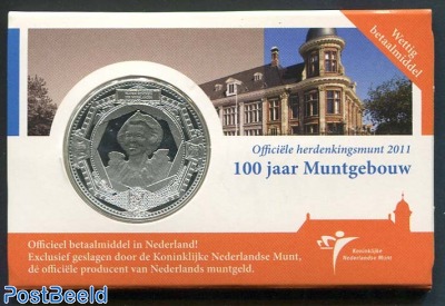 5 Euro 2011 Muntgebouw coincard + booklet