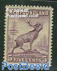 5c, Type I, Perf. 12.5, Stamp out of set